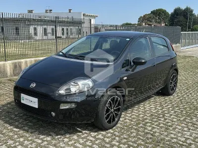 Usata Fiat Punto Lounge 69 CV (50 kW) 2016 Nero Utilitaria