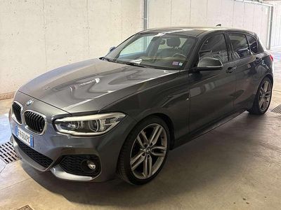 Usata BMW 118 Sport Line 150 CV (110 kW) 2017 Grigio Utilitaria