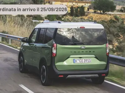 Nuova Ford Tourneo Courier Titanium 52 kW (71 CV) 2026 Argento Monovolume