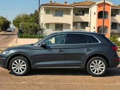 Usata Audi Q5 Sport 204 CV (150 kW) 2018 Blu SUV