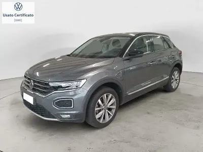 Usata VW T-Roc Style 110 CV (80 kW) 2021 Grigio SUV