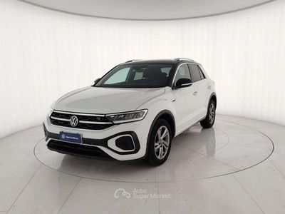 Usata VW T-Roc R-line 110 CV (80 kW) 2023 Bianco SUV