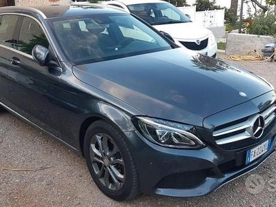 Usata Mercedes C220 170 CV (125 kW) 2015 Grigio Station wagon