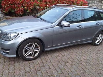 Usata Mercedes C220 Avantgarde 170 CV (125 kW) 2014 Grigio Station wagon