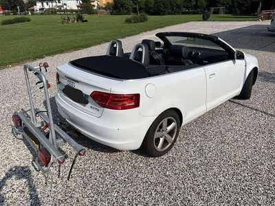 Usata Audi A3 Cabriolet S-Line 140 CV (102 kW) 2009 Bianco Cabrio