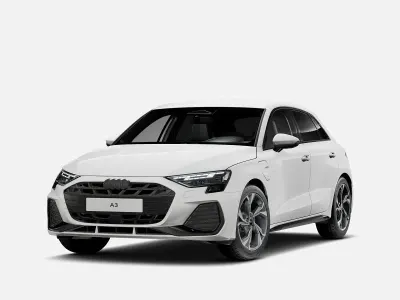 Nuova Audi A3 S-Line 204 CV (150 kW) 2026 Bianco arkona