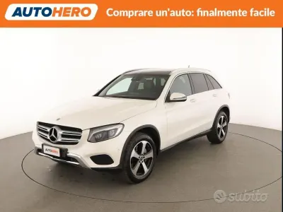 Usata Mercedes GLC250 Premium 204 CV (150 kW) 2018 Bianco SUV
