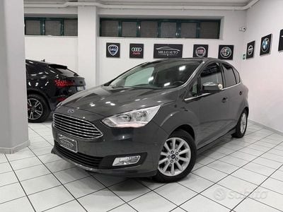 Grigio Usata 2017 Ford C-MAX Titanium Monovolume | 12.790 € (Buon prezzo)