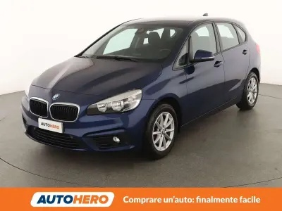 Usata BMW 216 Active Tourer Advantage 116 CV (85 kW) 2017 Blu/azzurro Monovolume