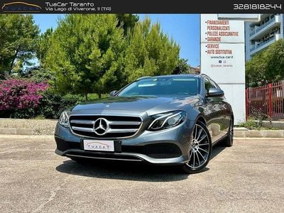 Usata Mercedes E220 Business 194 CV (142 kW) 2019 Grigio Station wagon