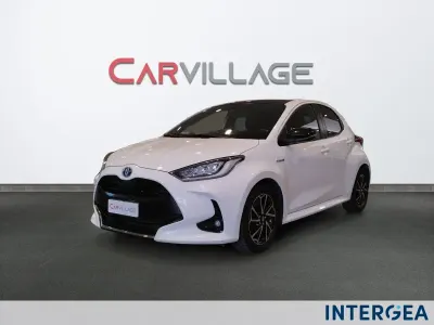 Usata Toyota Yaris Lounge 2021 Bianco Utilitaria