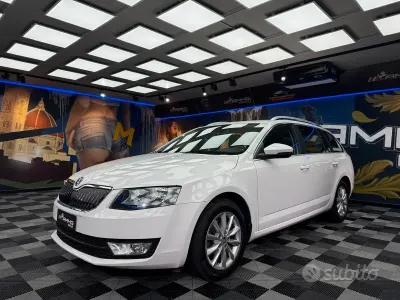 Usata Skoda Octavia Executive 110 CV (80 kW) 2015 Bianco Station wagon