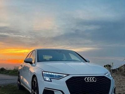 Usata Audi A3 Advanced 150 CV (110 kW) 2020 Bianco Berlina