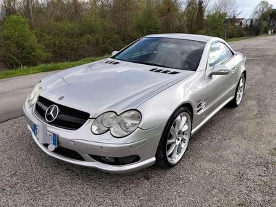 Usata Mercedes SL500 AMG 306 CV (225 kW) 2002 Argento Cabrio