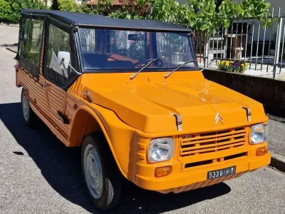Usata Citroën Méhari 29 CV (21 kW) 1980 Arancione Cabrio