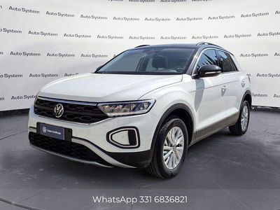Usata VW T-Roc Life 110 CV (80 kW) 2023 Bianco SUV
