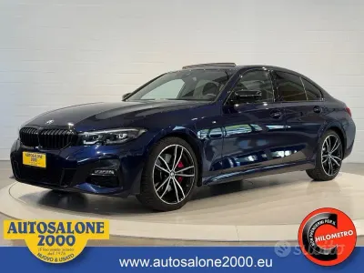 Usata BMW 320e M Sport 190 CV (139 kW) 2022 Blu Berlina