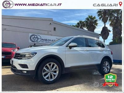 Usata VW Tiguan Advance 150 CV (110 kW) 2018 Bianco SUV