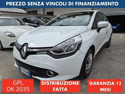 Usata Renault Clio IV 75 CV (55 kW) 2015 Bianco Berlina