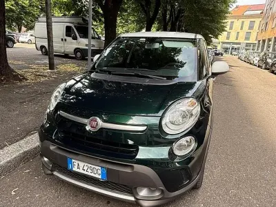 Usata Fiat 500L 95 CV (69 kW) 2015 Verde Monovolume