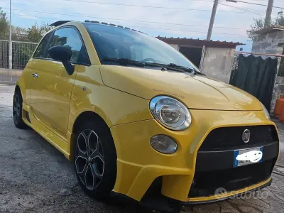 Usata Fiat 500 100 CV (73 kW) 2007 Giallo Berlina