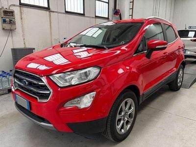Usata Ford Ecosport Titanium 99 CV (72 kW) 2019 Rosso SUV