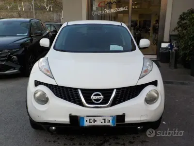 Usata Nissan Juke Tekna 110 CV (80 kW) 2010 Bianco SUV