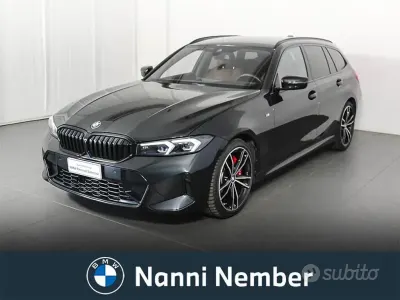 Usata BMW 320 M Sport 190 CV (139 kW) 2023 Black sapphire metallizzato Station wagon