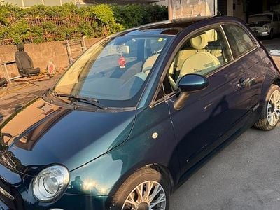 Usata Fiat 500 95 CV (69 kW) 2016 Blu Utilitaria