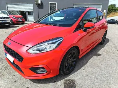 Usata Ford Fiesta ST-Line 120 CV (88 kW) 2018 Rosso Utilitaria