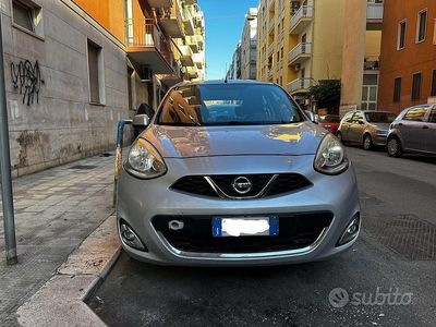 Usata Nissan Micra 80 CV (58 kW) 2015 Grigio Utilitaria