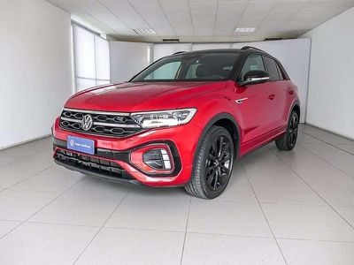 Usata VW T-Roc R-line 110 CV (80 kW) 2022 Kings red metallizzato nero SUV