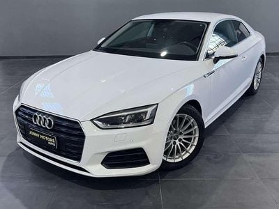 Usata Audi A5 Design 190 CV (139 kW) 2017 Bianco Coupé