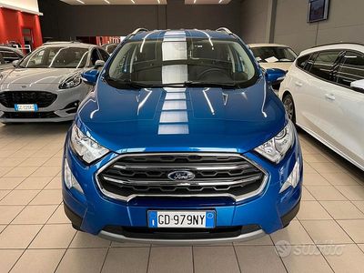 Usata Ford Ecosport Titanium 125 CV (91 kW) 2021 Blu SUV
