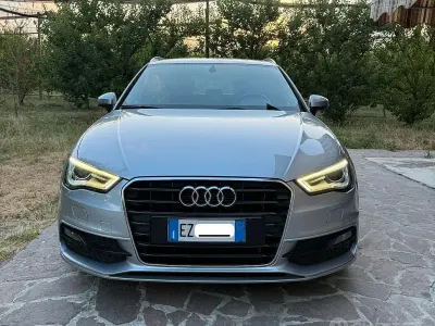 Usata Audi A3 S-Line 150 CV (110 kW) 2015 Grigio Berlina
