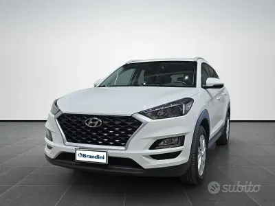 Usata Hyundai Tucson Comfort 116 CV (85 kW) 2020 Galpine white SUV