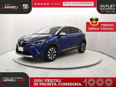 Usata Renault Captur Intens 101 CV (74 kW) 2020 Blu SUV