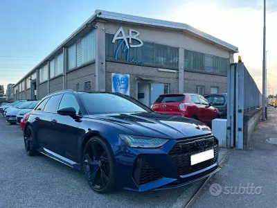 Usata Audi RS6 Ambiente 600 CV (441 kW) 2020 Bluazzurro Station wagon