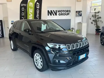 Usata Jeep Compass Longitude 131 CV (96 kW) 2021 Nero SUV