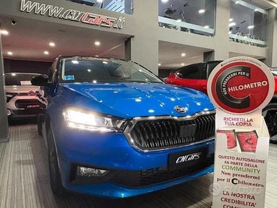 Nuova Skoda Fabia 115 CV (84 kW) 2025 Blu Utilitaria