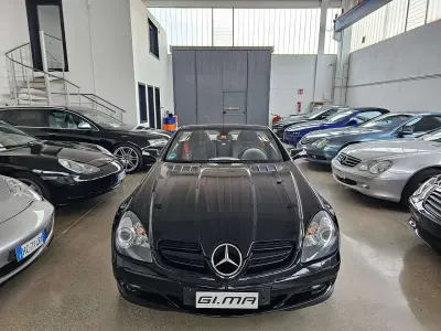 Usata Mercedes SLK350 272 CV (200 kW) 2007 Nero Cabrio