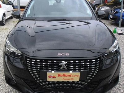 Usata Peugeot 208 75 CV (55 kW) 2020 Nero Utilitaria