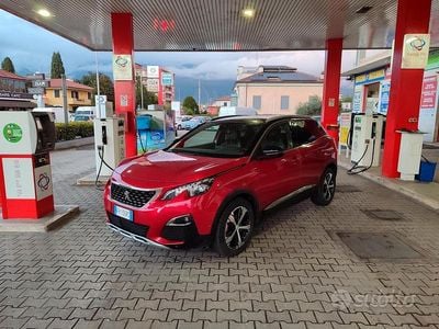 Usata Peugeot 3008 GT-line 131 CV (96 kW) 2018 Rosso Station wagon