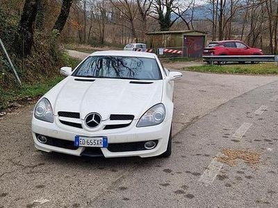 Gebraucht Mercedes SLK200 2LOOK Edition 184 PS (135 kW) 2010 Weiß Cabrio
