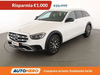 Usata Mercedes E220 All-Terrain Business 194 CV (142 kW) 2021 Bianco Station wagon