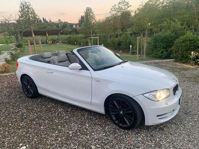 Usata BMW 118 Cabriolet 143 CV (105 kW) 2009 Bianco Cabrio