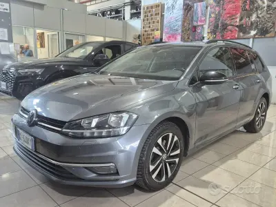 Usata VW Golf VII Highline 116 CV (85 kW) 2019 Antracite Station wagon