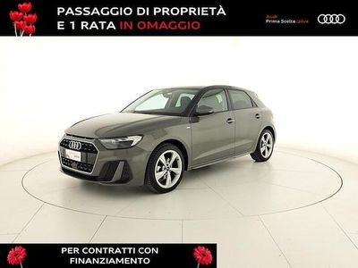Usata Audi A1 Sportback S-Line 150 CV (110 kW) 2024 Grigio chronos metallizzato nero mito metallizzato Utilitaria