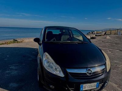 Usata Opel Corsa Enjoy 90 CV (66 kW) 2007 Nero Utilitaria