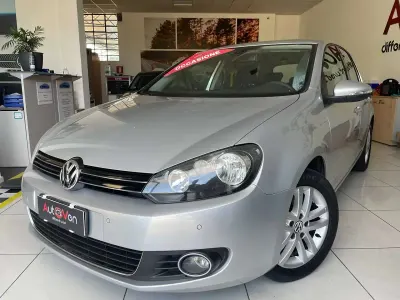 Usata VW Golf VI Highline 122 CV (89 kW) 2010 Argento met. Utilitaria